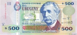 500 Pesos Uruguayos URUGUAY  1999 P.082 UNC