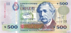 500 Pesos Uruguayos URUGUAY  2006 P.090a UNC
