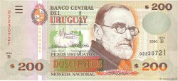 200 Pesos Uruguayos URUGUAY  2000 P.077b ST