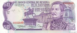 50 Colones EL SALVADOR  1978 P.131b SC+