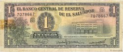 1 Colon EL SALVADOR  1956 P.090b F