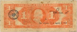 1 Colon EL SALVADOR  1957 P.093a SGE
