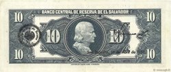10 Colones EL SALVADOR  1957 P.096a MBC