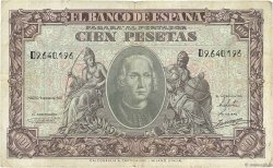 100 Pesetas SPANIEN  1940 P.118a S