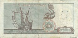 5000 Lire ITALIA  1964 P.098a MB