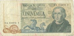 5000 Lire ITALIEN  1971 P.102a fSGE