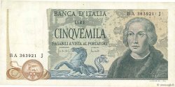 5000 Lire ITALIA  1971 P.102a MBC