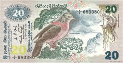 20 Rupees CEYLON  1979 P.086a q.FDC