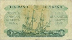 10 Rand SOUTH AFRICA  1962 P.107b F+