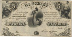 5 Forint UNGARN  1852 PS.143r1 fST+