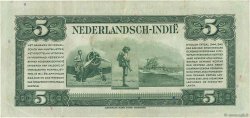 5 Gulden INDIE OLANDESI  1943 P.113a q.SPL