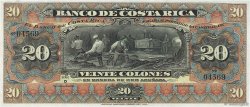 20 Colones Non émis COSTA RICA  1901 PS.175r ST