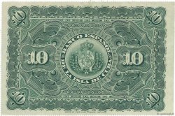 10 Pesos KUBA  1896 P.049a fST