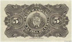 5 Pesos CUBA  1896 P.048c UNC