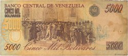 5000 Bolivares VENEZUELA  1996 P.075b SGE