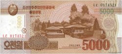 5000 Won NORTH KOREA  2013 P.67 UNC