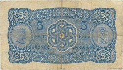 5 Kroner NORVÈGE  1942 P.07c SGE