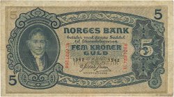 5 Kroner NORWAY  1942 P.07c F