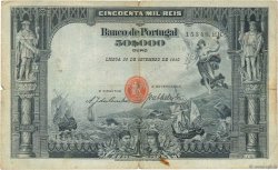 50000 Reis PORTOGALLO  1910 P.085 MB