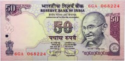 50 Rupees INDIA  2011 P.097w UNC