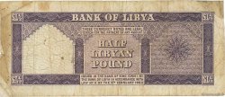 1/2 Pound LIBYA  1963 P.29 VG