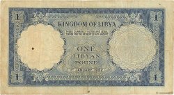 1 Pound LIBIA  1952 P.16 BC