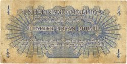 1/4 Pound LIBYA  1951 P.07 G