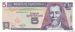 5 Quetzales GUATEMALA  2007 P.106c NEUF