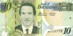 10 Pula BOTSWANA (REPUBLIC OF)  2012 P.30c