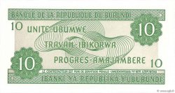 10 Francs BURUNDI  2007 P.33e NEUF