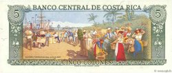 5 Colones COSTA RICA  1990 P.236e UNC