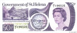 50 Pence SANTA HELENA  1979 P.05a FDC