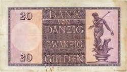 20 Gulden DANTZIG  1932 P.60 BC