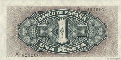 1 Peseta SPAIN  1940 P.122a UNC-