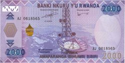 2000 Francs RWANDA  2014 P.40