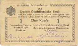 1 Rupie Deutsch Ostafrikanische Bank  1916 P.19 MBC