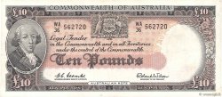10 Pounds AUSTRALIA  1961 P.36a q.SPL