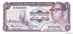 1 Dalasi GAMBIA  1971 P.04g UNC-