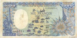1000 Francs GUINEA EQUATORIALE  1985 P.21 MB