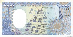 1000 Francs ÄQUATORIALGUINEA  1985 P.21 fST