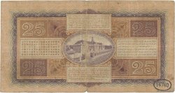 25 Gulden INDIE OLANDESI  1929 P.071b MB