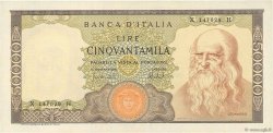 50000 Lire ITALY  1972 P.099c