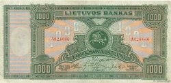 1000 Litu LITUANIE  1924 P.22a TTB