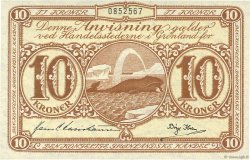 10 Kroner GROENLANDIA  1953 P.19b AU