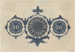 20 Thaler ALEMANIA Lübeck 1865 PS.0312r SC+