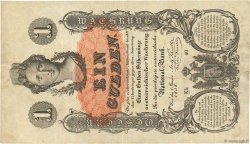 1 Gulden AUSTRIA  1858 P.A084 VF