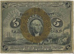 5 Cents UNITED STATES OF AMERICA  1863 P.101a VF