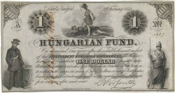 1 Dollar HUNGARY  1852 PS.136a UNC-