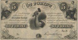 5 Forint UNGHERIA  1852 PS.143r1 AU