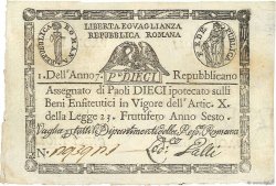 10 Paoli ITALIA  1798 PS.540a AU
